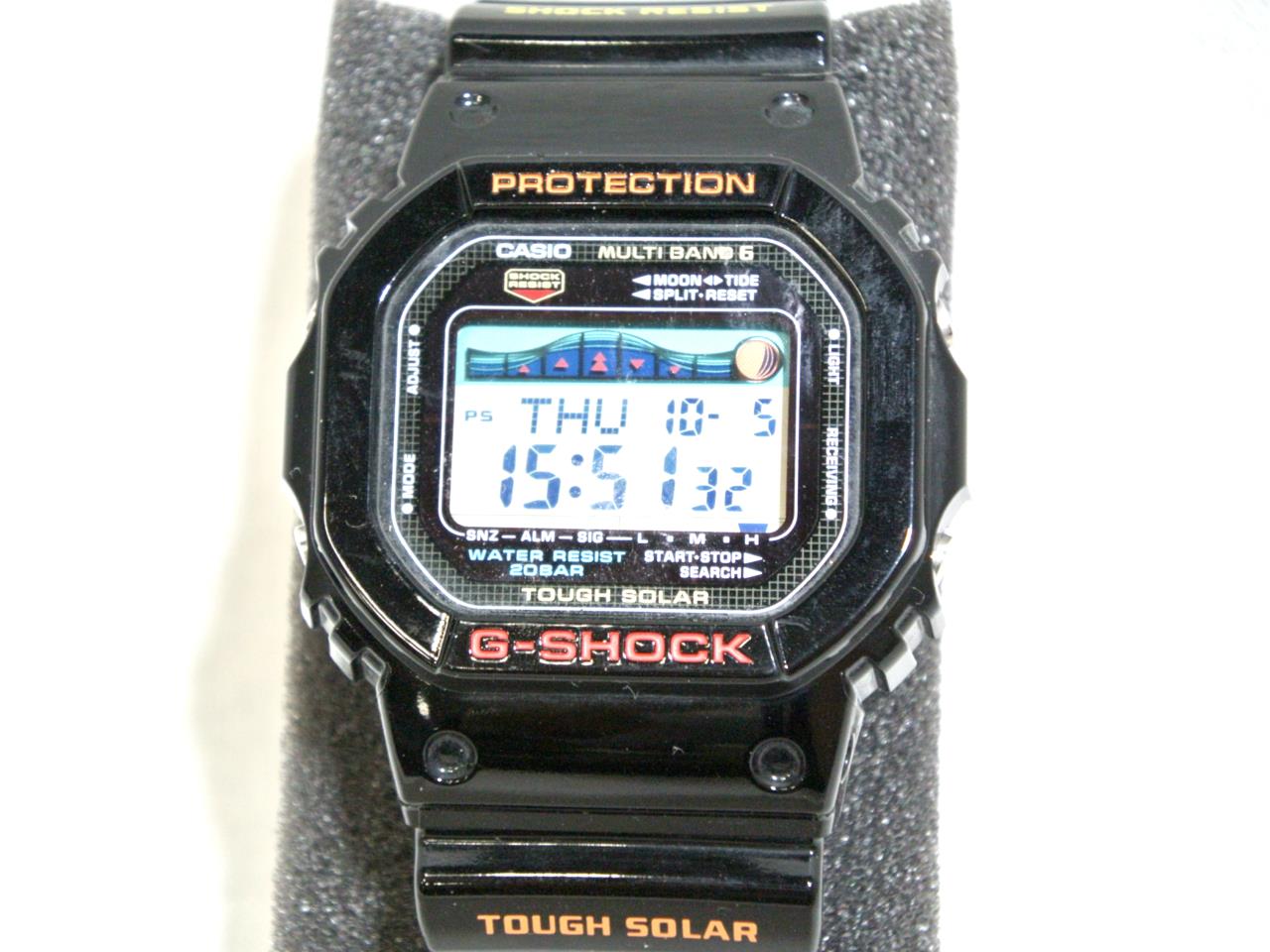 カシオ G-SHOCK GWX-5600 G-LIDE 電波タフソーラーUSED - 腕時計