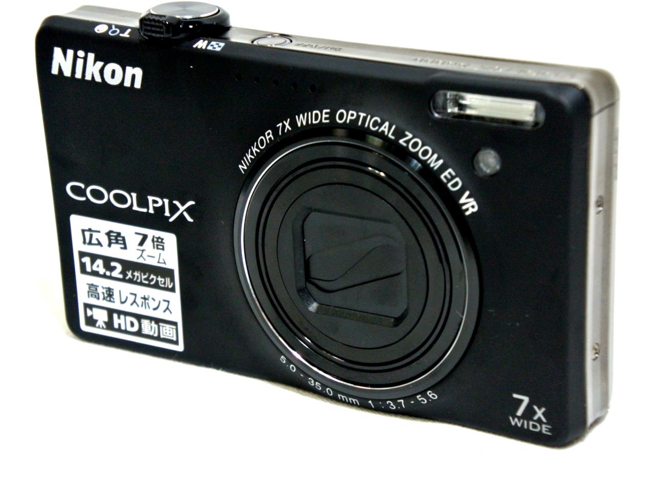 USED]u053023 COOLPIX S6000 [ノーブルブラック] | WiNK DIGITAL11