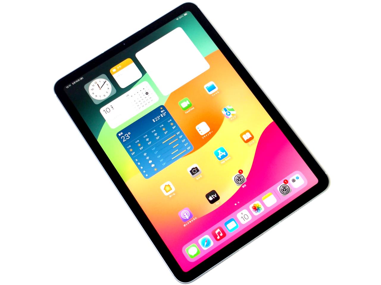 USED]u054466 iPad Air 10.9インチ 第4世代 Wi-Fi+Cellular 64GB MYH02J/A [スカイブルー] |  WiNK DIGITAL11